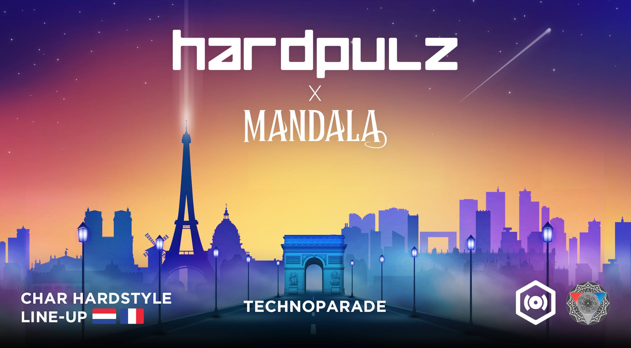 Char Hardpulz Mandala Techno Parade 2018