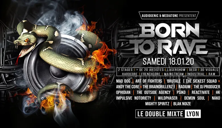 Born To Rave est de retour à Lyon !