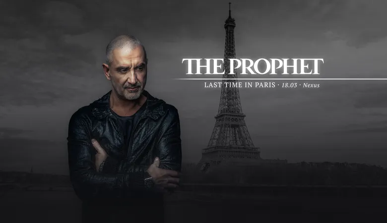 The Prophet Paris : une soirée qui s'annonce mémorable