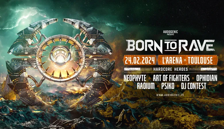 Les légendes du Hardcore débarquent à Toulouse pour Born To Rave